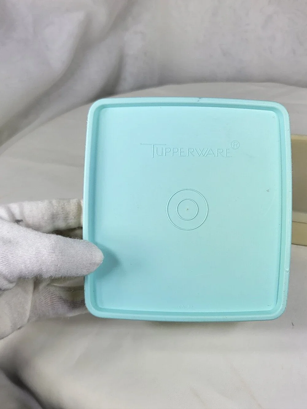 Tupperware reusable square